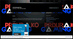 Desktop Screenshot of prdurakogaming.wordpress.com