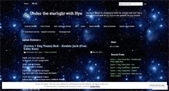 Desktop Screenshot of hyesmemories.wordpress.com