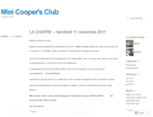 Tablet Screenshot of minicooperclub.wordpress.com