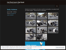 Tablet Screenshot of hotrodace.wordpress.com