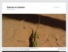 Tablet Screenshot of gabzambia.wordpress.com