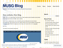 Tablet Screenshot of musg.wordpress.com