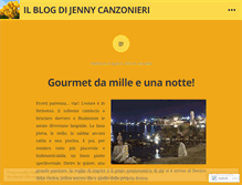 Tablet Screenshot of jennycanzonieri.wordpress.com