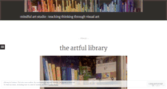 Desktop Screenshot of mindfulartstudio.wordpress.com