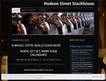 Tablet Screenshot of hudsonstreetstackhouse.wordpress.com