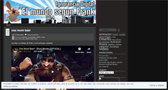 Desktop Screenshot of elmundosegunfrank.wordpress.com