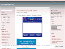 Tablet Screenshot of pdknews.wordpress.com