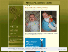 Tablet Screenshot of morepreciousthangold.wordpress.com