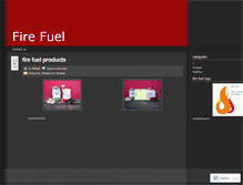 Tablet Screenshot of firefuel.wordpress.com