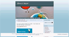 Desktop Screenshot of differenz2tellerrand.wordpress.com