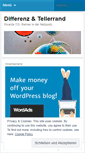 Mobile Screenshot of differenz2tellerrand.wordpress.com