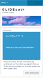 Mobile Screenshot of glidepath.wordpress.com