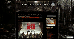 Desktop Screenshot of apocalipsiszombi.wordpress.com