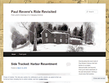 Tablet Screenshot of paulreveresriderevisited.wordpress.com