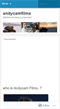 Mobile Screenshot of andycamfilms.wordpress.com