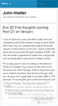 Mobile Screenshot of hietterj.wordpress.com