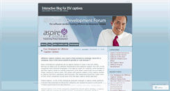 Desktop Screenshot of isvcaptives.wordpress.com