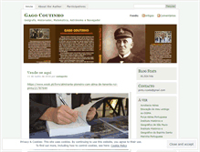 Tablet Screenshot of gagocoutinho.wordpress.com