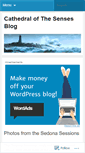 Mobile Screenshot of cathedralofthesenses.wordpress.com