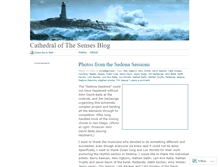 Tablet Screenshot of cathedralofthesenses.wordpress.com