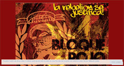 Desktop Screenshot of elbloquerojo.wordpress.com