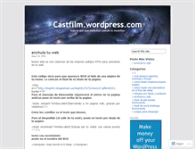 Tablet Screenshot of castfilm.wordpress.com