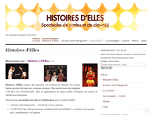 Tablet Screenshot of histoiresdelles.wordpress.com