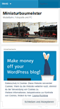Mobile Screenshot of miniaturbaumeister.wordpress.com