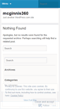 Mobile Screenshot of mcginnis360gmail.wordpress.com