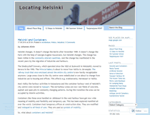 Tablet Screenshot of locatinghelsinki.wordpress.com