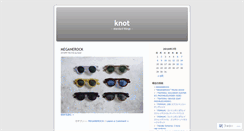 Desktop Screenshot of knotthings.wordpress.com