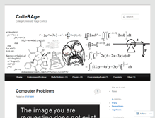 Tablet Screenshot of collerage.wordpress.com