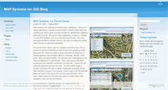 Desktop Screenshot of mapsystems.wordpress.com