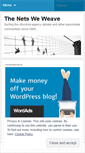 Mobile Screenshot of netsweweave.wordpress.com