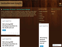 Tablet Screenshot of bestselleroweksiazki.wordpress.com