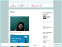Tablet Screenshot of littlenutbrownsquirrel.wordpress.com