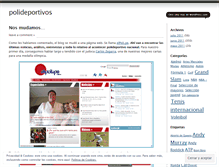 Tablet Screenshot of polideportivos.wordpress.com