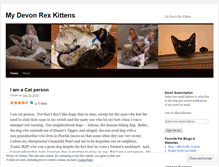 Tablet Screenshot of mydevonrexcats.wordpress.com