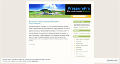 Desktop Screenshot of pressurepro.wordpress.com