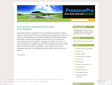 Tablet Screenshot of pressurepro.wordpress.com