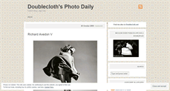 Desktop Screenshot of doublecloth.wordpress.com