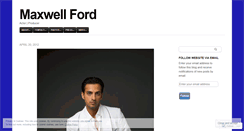 Desktop Screenshot of maxwellfordfilms.wordpress.com