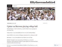 Tablet Screenshot of fiftythreeandathird.wordpress.com