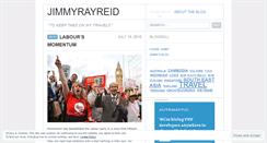 Desktop Screenshot of jimmyrayreid.wordpress.com