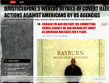 Tablet Screenshot of djusticeofone.wordpress.com