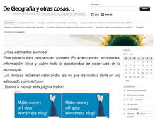 Tablet Screenshot of degeografiayotrascosas.wordpress.com