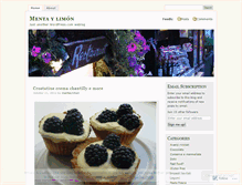 Tablet Screenshot of mentaylimon.wordpress.com