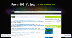 Desktop Screenshot of floppy50611.wordpress.com