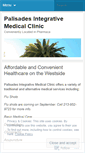 Mobile Screenshot of integrativeclinic.wordpress.com