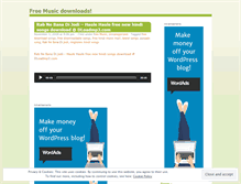Tablet Screenshot of freesongs84.wordpress.com